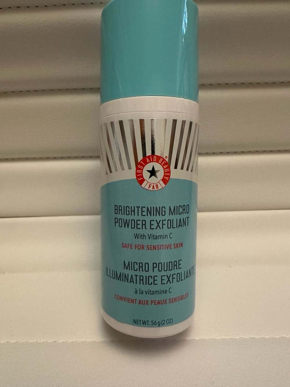 First Aid Beauty Brightening Micro Powder Exfoliant with Vitamin C (2 oz)